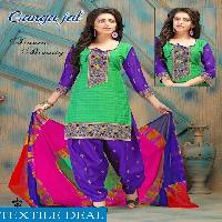 Gangajal work dress material